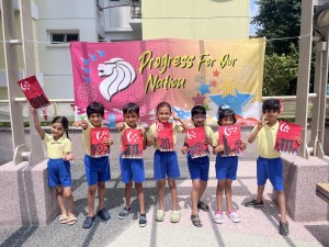 National Day 25 Craft - K2 S1 and S2